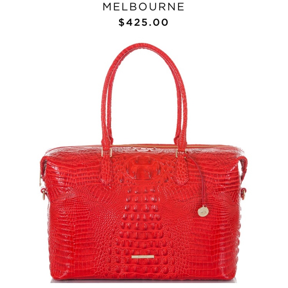Brahmin DuxburyCarryall Scarlett Melbourne Leather